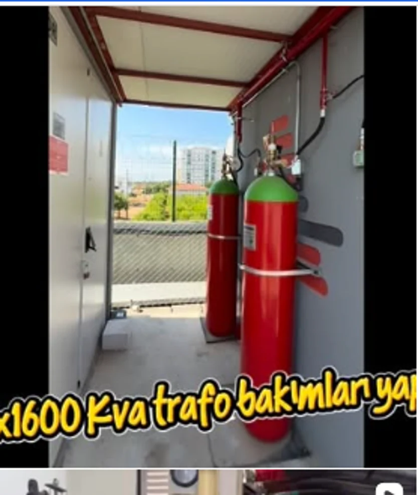 Servis alanı güvenlik düzeni
